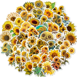 Pegatinas de dibujos animados para niños, calcomanías decorativas de 10/30/50 piezas, You Are My Sunshine, Sunflower, para ordenador portátil, teléfono, Maleta, Coche