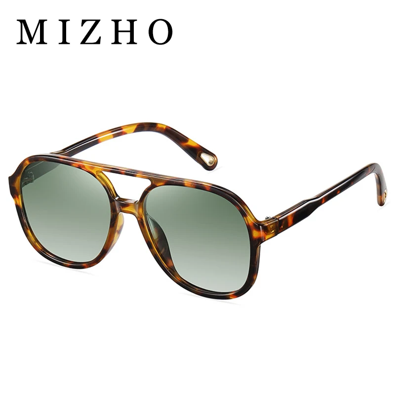 

MIZHO Fashion Pink Gradient Polarized Sunglasses Women Retro Driving Fishing Luxury Brand Designer Glasses UV400 Eyewear Men