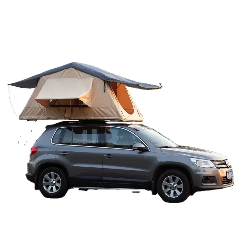 Easy Set Up outdoor family car roof top tent camping soft rooftop tent