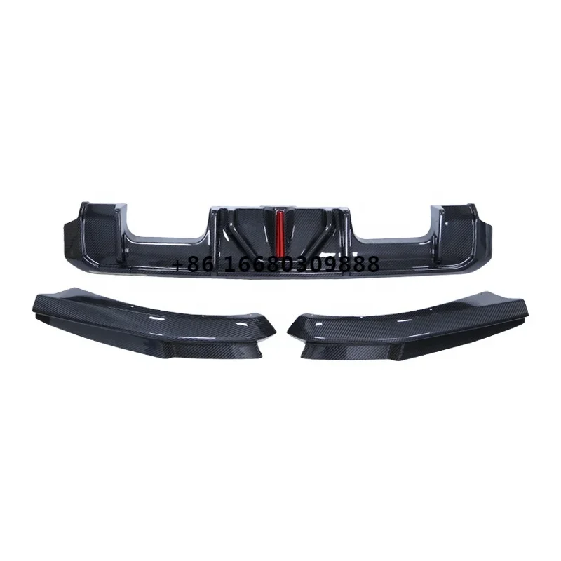 

Good Carbon Fiber Rear Bumper Lip Chin Splitter Mp Style Diffuser For Bmw G80 M3 G82 G83 M4 For Classic Auto Part