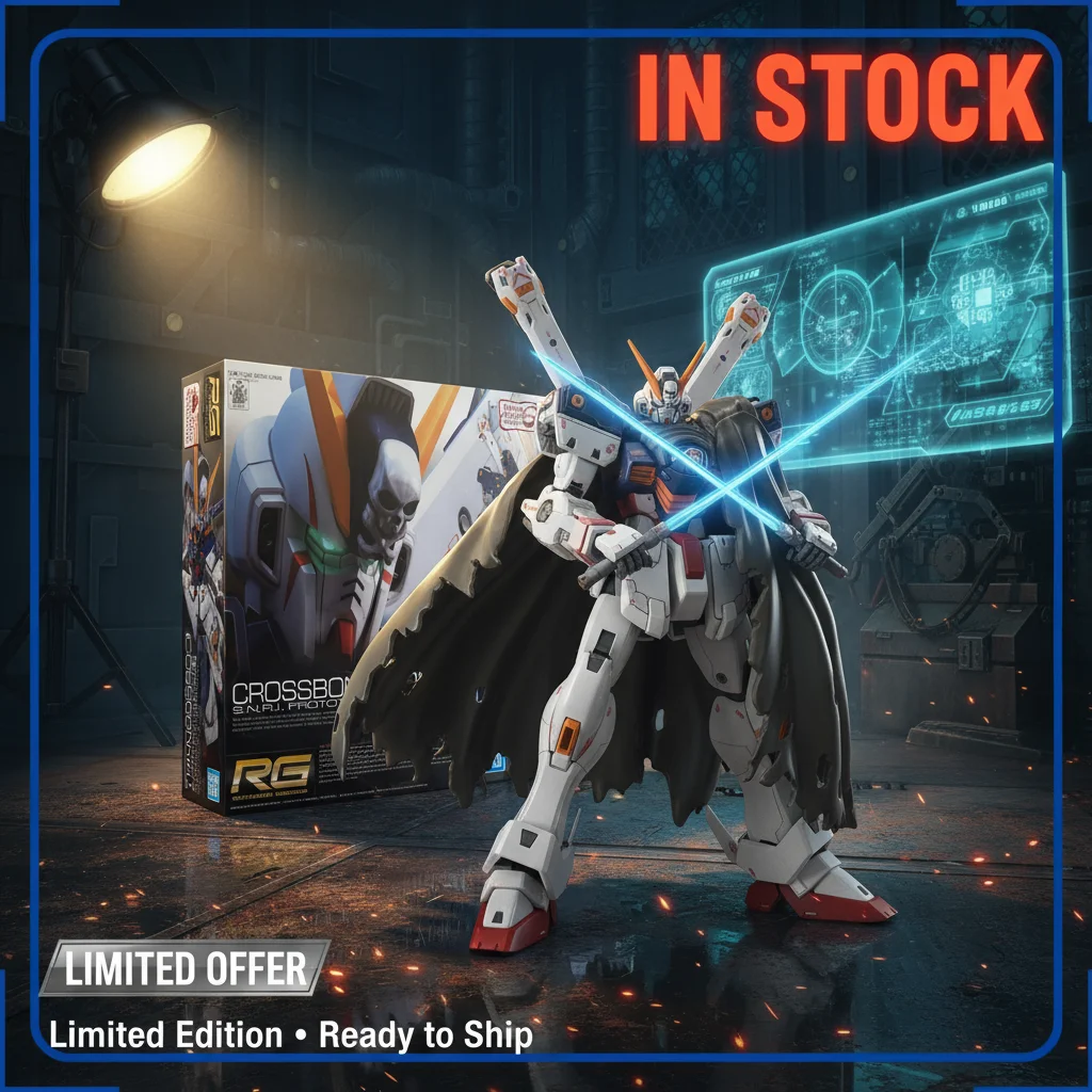 

Полный тканевый комплект моделей Bandai RG 1/144 Crossbone Gundam X1 с системой и эффектом экстремальной детали