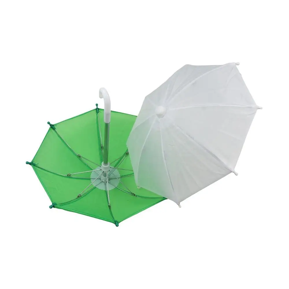 Portable Adjustable Decorative Umbrella Thickened Cute Rain Gear Funny Mini Umbrella Dollhouse