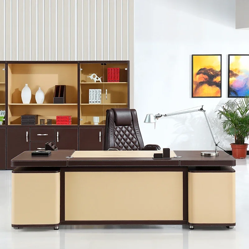 Craft Offices Qimink Table Professional Office Furniture Auxiliary Desk Room Desks Minimalist Ufficio Biurko Trendy Furniture