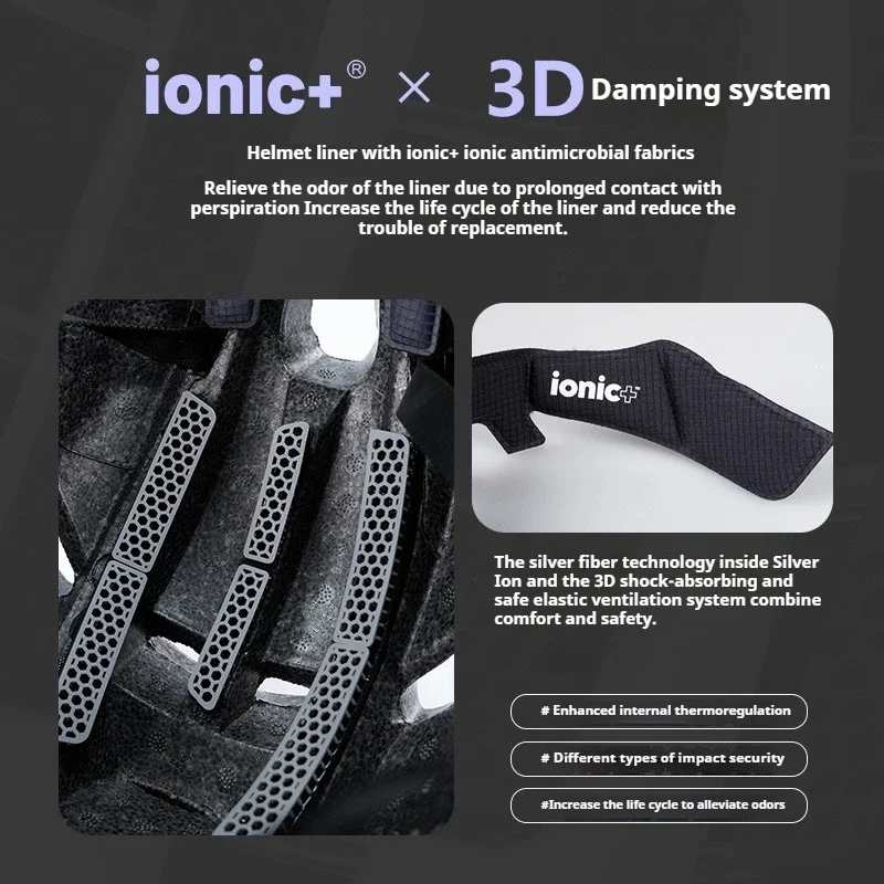 

LUMDEER New Ultralight Racing Bike Helmet Aero Road With Led Casco Men Women Color Change Magnetic Lens 3d Shock-Absorbing Liner