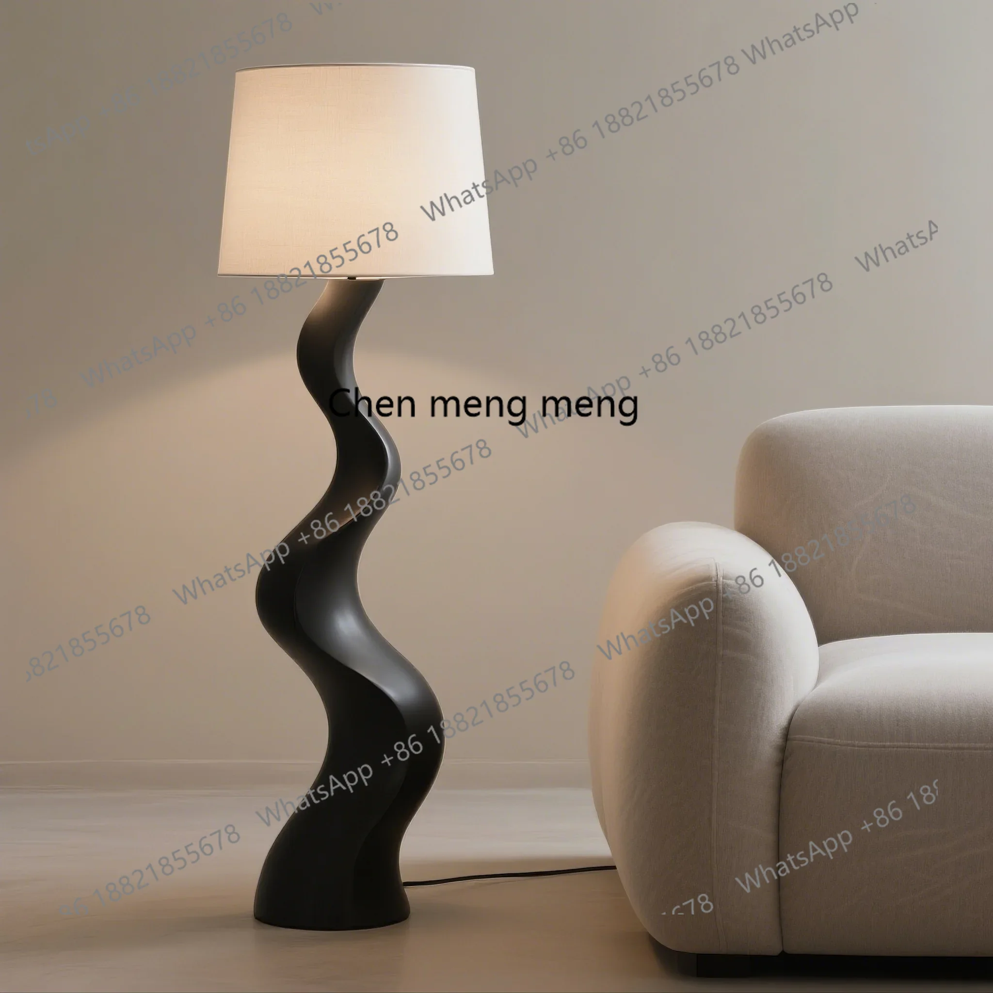 

Modern simple floor lamp living room sofa next to bedroom bedside lamp creative personality art three-dimensional desk lamp