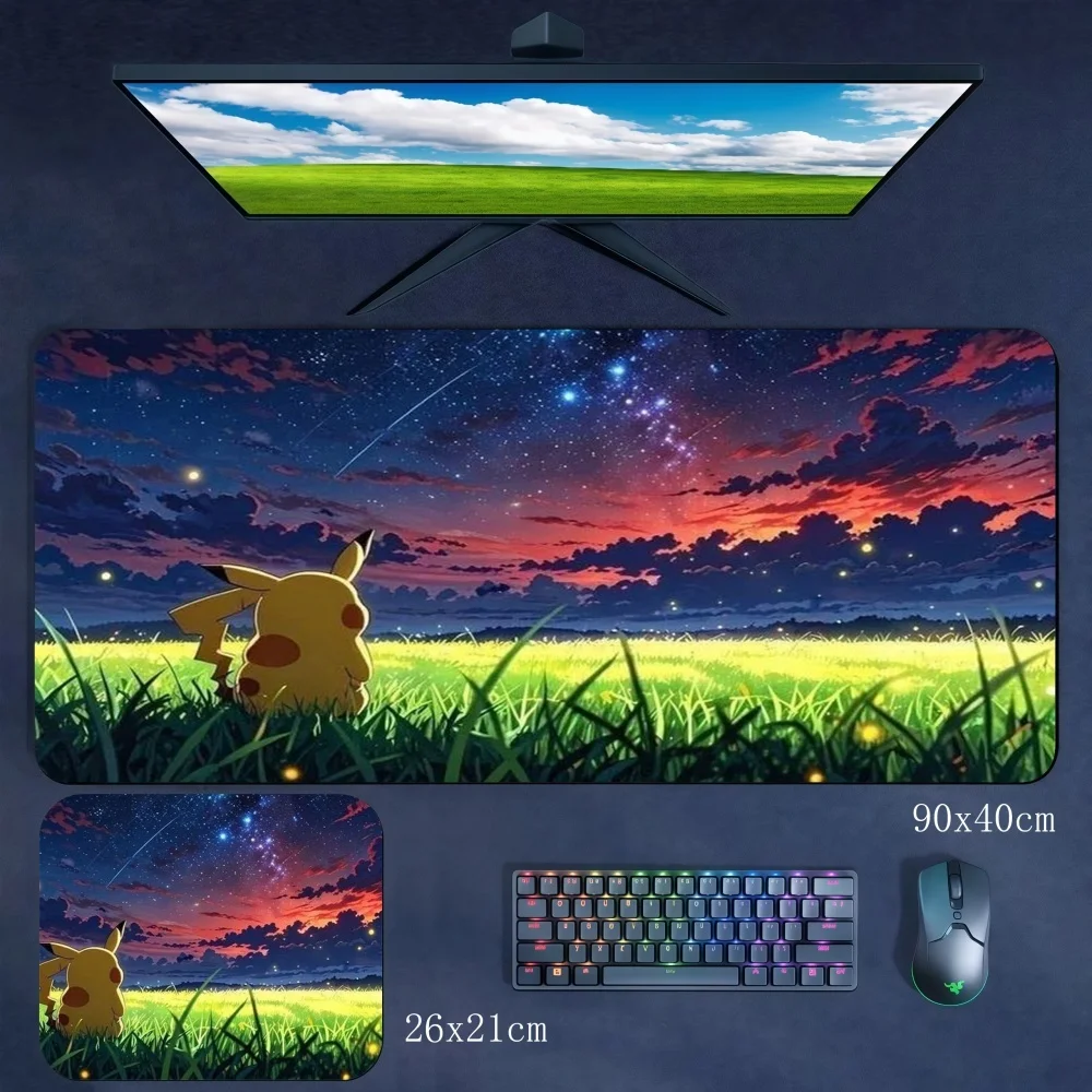 New Cartoon Animation Lovers Gift Cartoon Rubber Mouse Pad Multi-size Optional Office Computer Keyboard Pad Table Mat Tablecloth