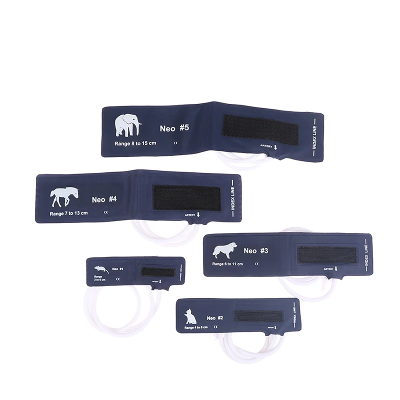 Vet Use Cuff Animals Cuff CONTEC08A Veterinary Blood Pressure Monitor Cuff 5 Types Mouse/Cat/Dog/Horse/Elephant With Connector