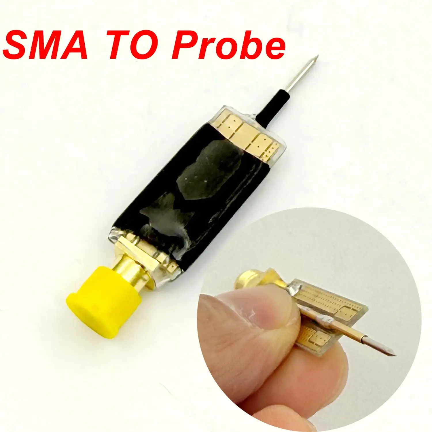 SMA To Test Probe Needle Adapter RF Spectrum Analyzer Probe PIN F/ RF Signal Ham Radio Amplifier Communication Radar EMC Testing