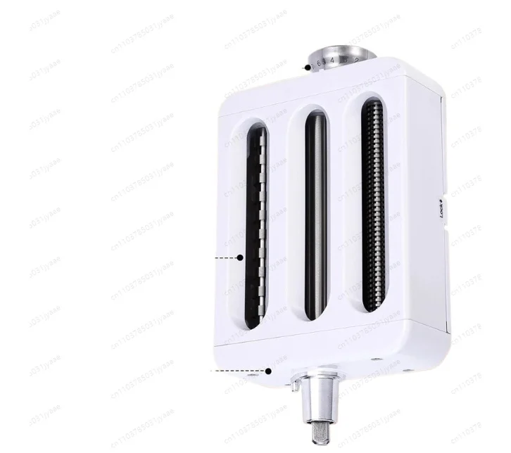 3 in 1 Pasta Maker Attachment for Stand Mixer, Includes Pasta Roller, Spaghetti & Fettuccine Cutter, Stainless Steel