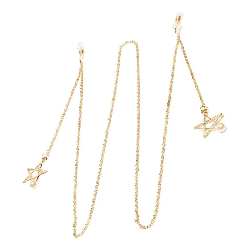 

5pcs 5 Pieces Eyeglass Chain Sunglasses Eyeglasses for Women Strap Chains Stylish Holder