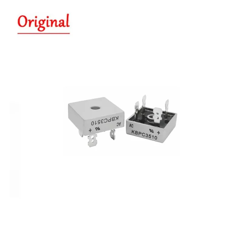 5PCS KBPC1010 KBPC1510 KBPC2510 KBPC3510 35A 1000V KBPC5010 Diode Bridge Rectifier NEW Original