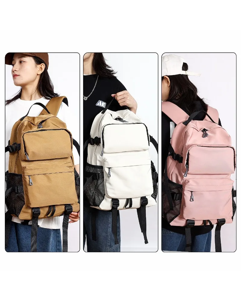 

Large capacity leisure travel backpack student schoolbag waterproof computer backpack trend backpack men and women