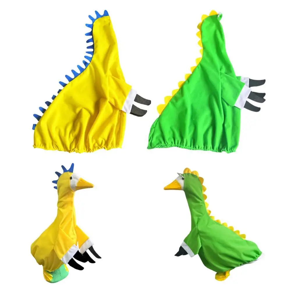 Dinosaur Goose Outfit Creative Design Lawn Garden Outdoor Decoration Porch