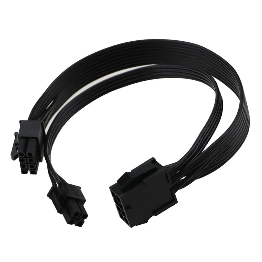 ABIU EPS12V CPU 8 Pin Female to CPU ATX 8 Pin and ATX 4 Pin Male Power Supply Extension Cable