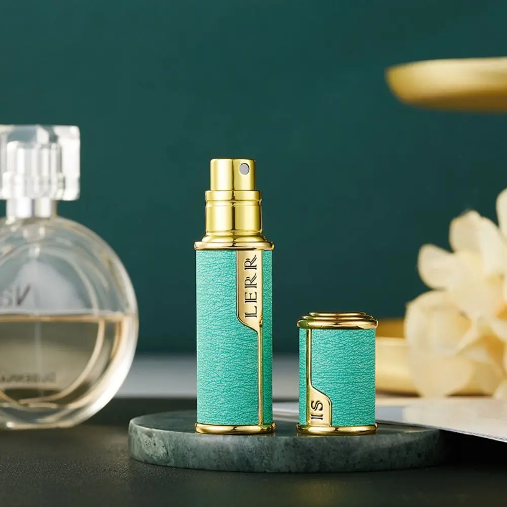 

Fragrance Bottom-filled Bottle Fine Mist Self-pumping 5ML Leather Spray Bottle Cologne Moisturizer Atomizer Atomizer