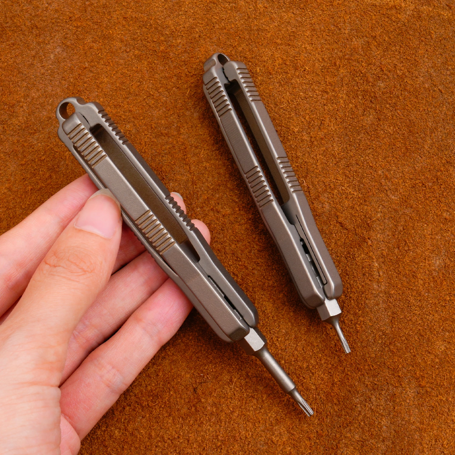 Titanium  Precision Screwdriver Set Screw Driver Hexagonal Screwdriver Head With S2 Steel T6/T8 for iPhone PC WatchCameraGlasses