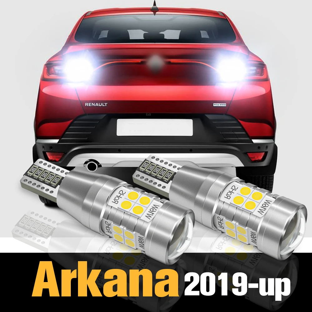 

2pcs Canbus LED Reverse Light Backup Lamp Accessories For Renault Arkana 2019 2020 2021