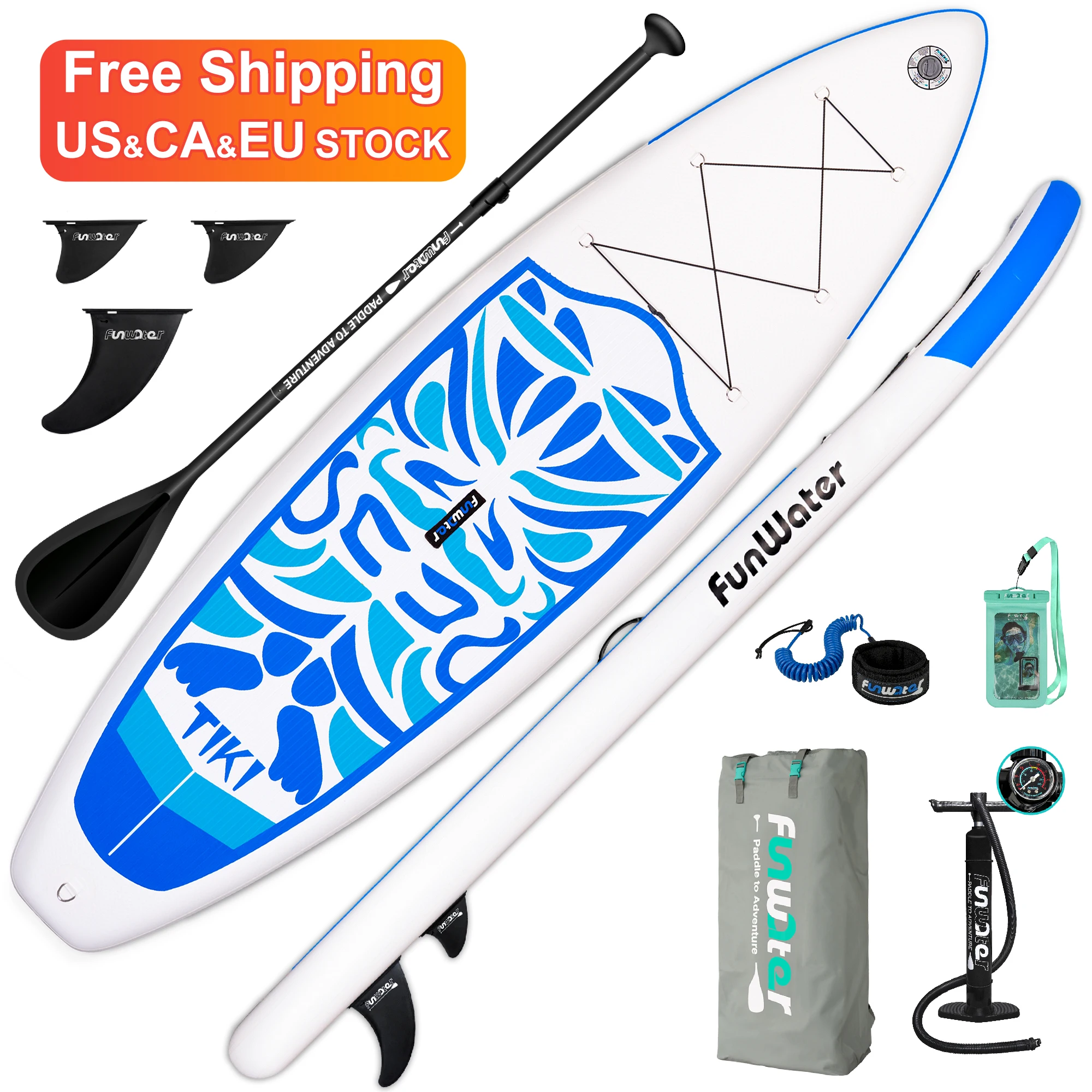 Tabla de Paddle sup de 10'6 ", la mejor tabla de surf inflable de Stand up Paddle, tabla de surf Wakeboard