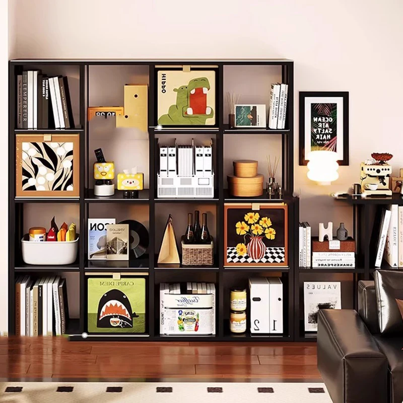 Art Display Bookcases Decoration Aesthetic Hanging Personalized Storage Book Shelf Story Interior Prateleira Unique Furniture