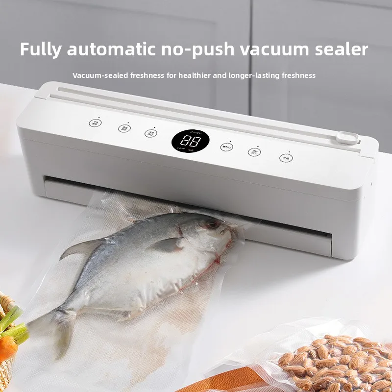 Automatic Dual-purpose Sealing Machine Household Packaging Food Dry and Wet Sealing Small Vacuum Machine
