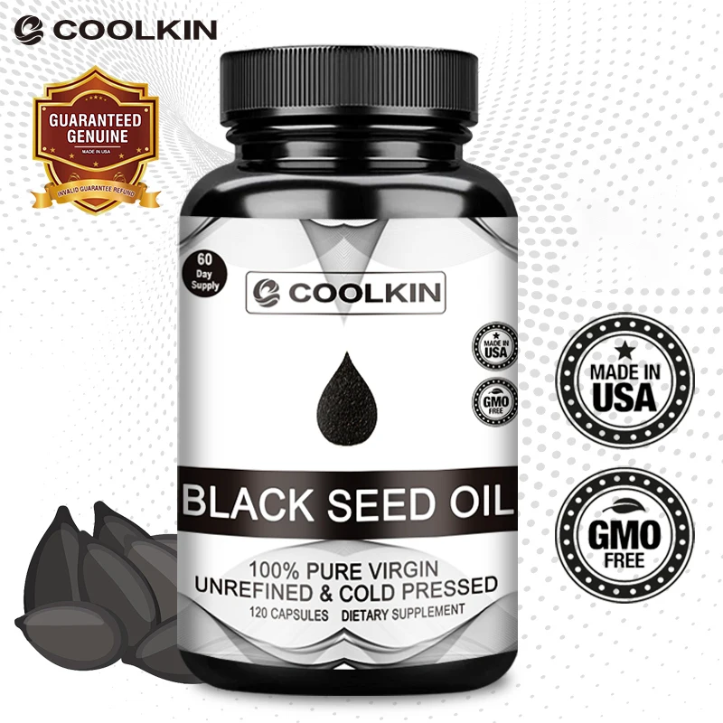 

Black Seed Oil - Antioxidants,for Immune Support,Joint and Digestive Health Hair Growth & Skin
