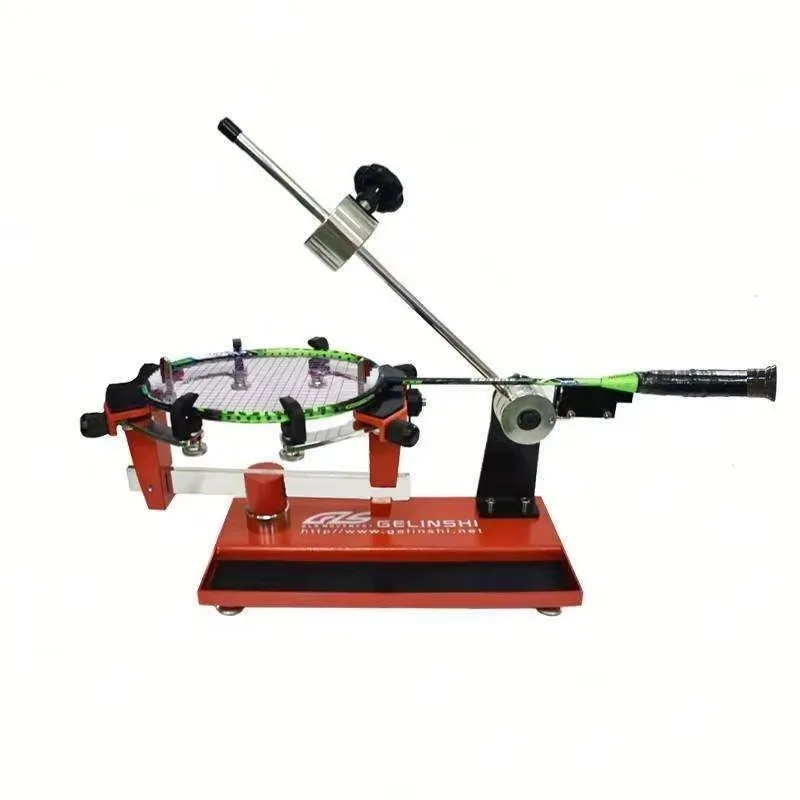 Badminton Racket Drop Weight Stringing Equipment Machine with Fly Clamp System Fixed Clamp