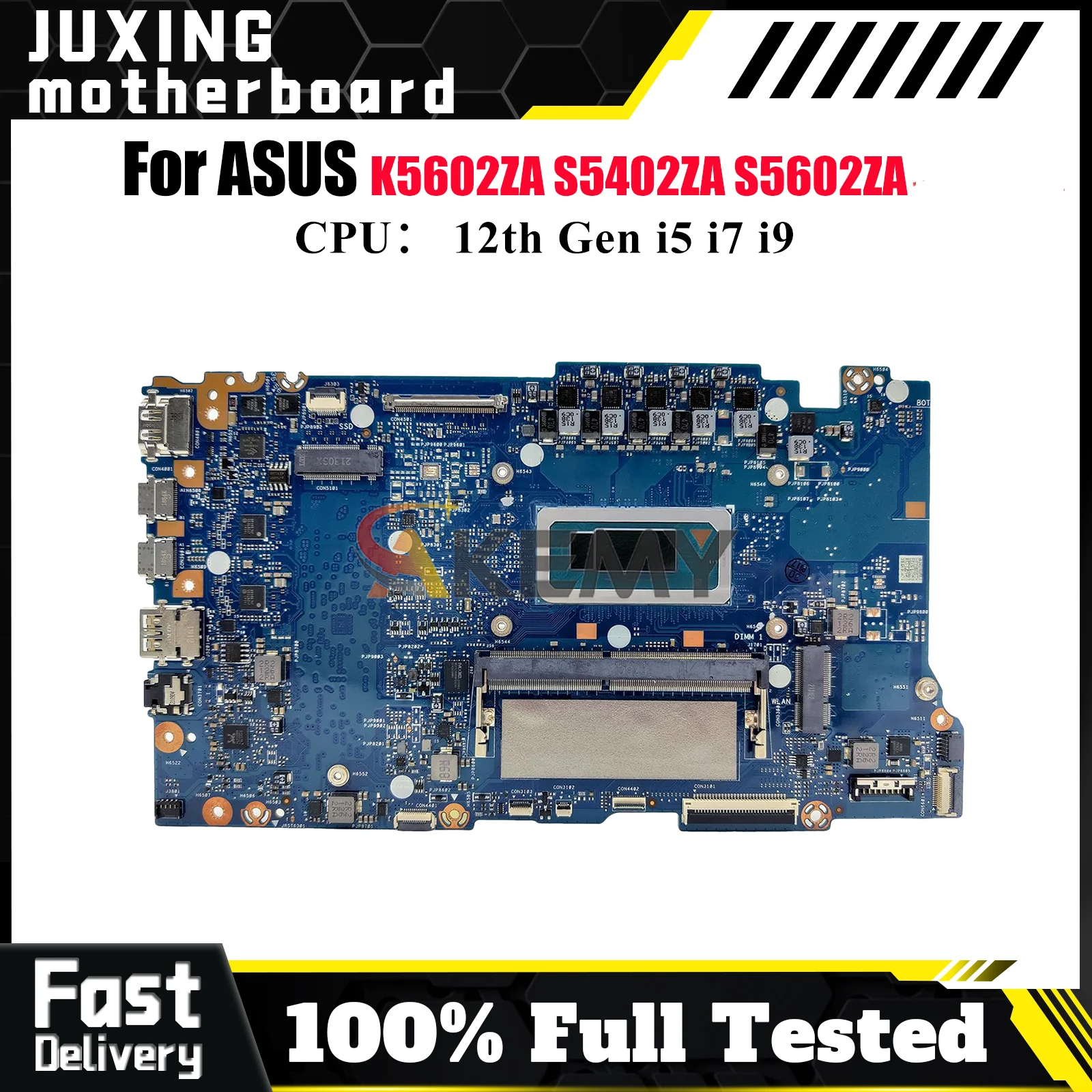 

S5602ZA Материнская плата для ноутбука ASUS Vivobook S5602ZA S5602Z S5402ZA K5602ZA Материнская плата с 12-го поколения i5 i7 i9 100% тесты OK stk