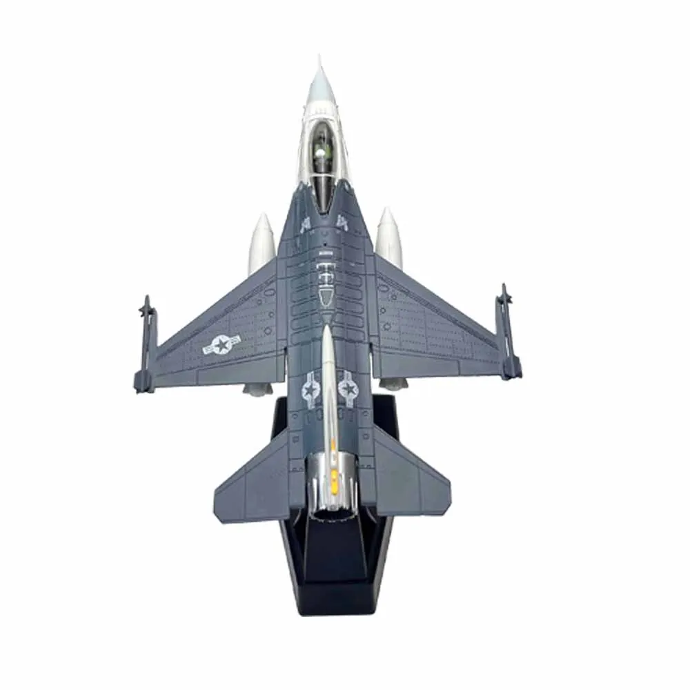 1/100 Scale F-16 F16C Fighting Falcon U.S. Pacific Squadron Alloy Fighter Diecast Metal Airplane Plane Aircraft Model Toy