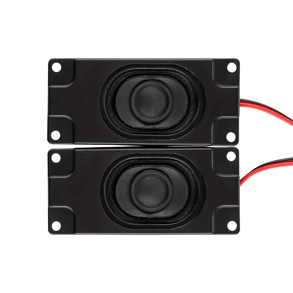 2pcs Audio Portable Speakers 3070 Box Speaker 8 Ohm 5W DIY Mini TV Computer Speakers