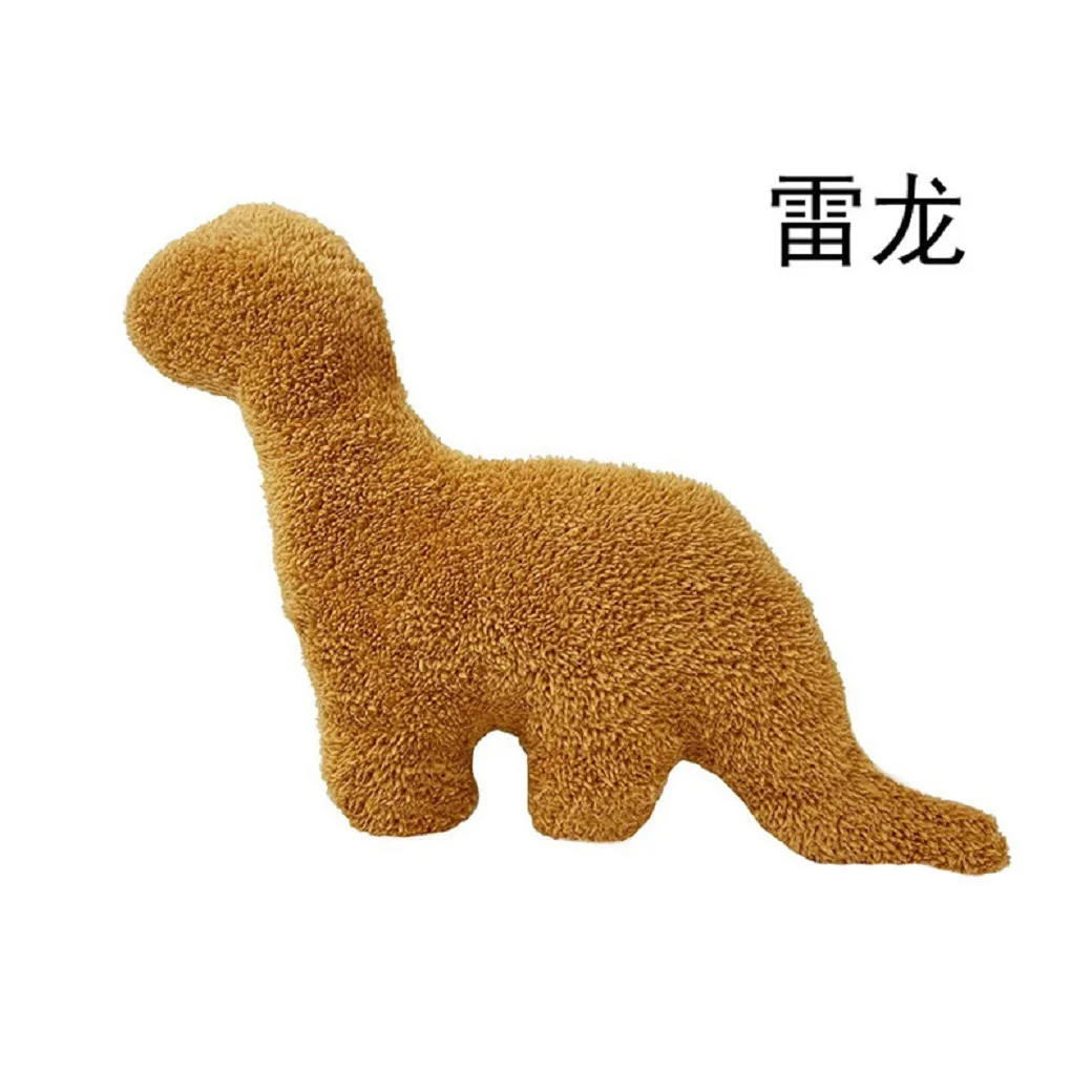 الكتلة وسادة دينو الدجاج الكتلة وسائد فخمة الكرتون ديناصور وسائد فخمة محشوة الحيوان أفخم للأطفال هدايا الطفل