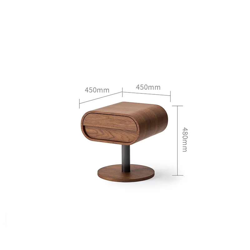 Delicacy Quality Bedside Table Luxury Modern Trendy Beautiful Side Table Drawers Storage Table De Chevet Bedroom Furniture
