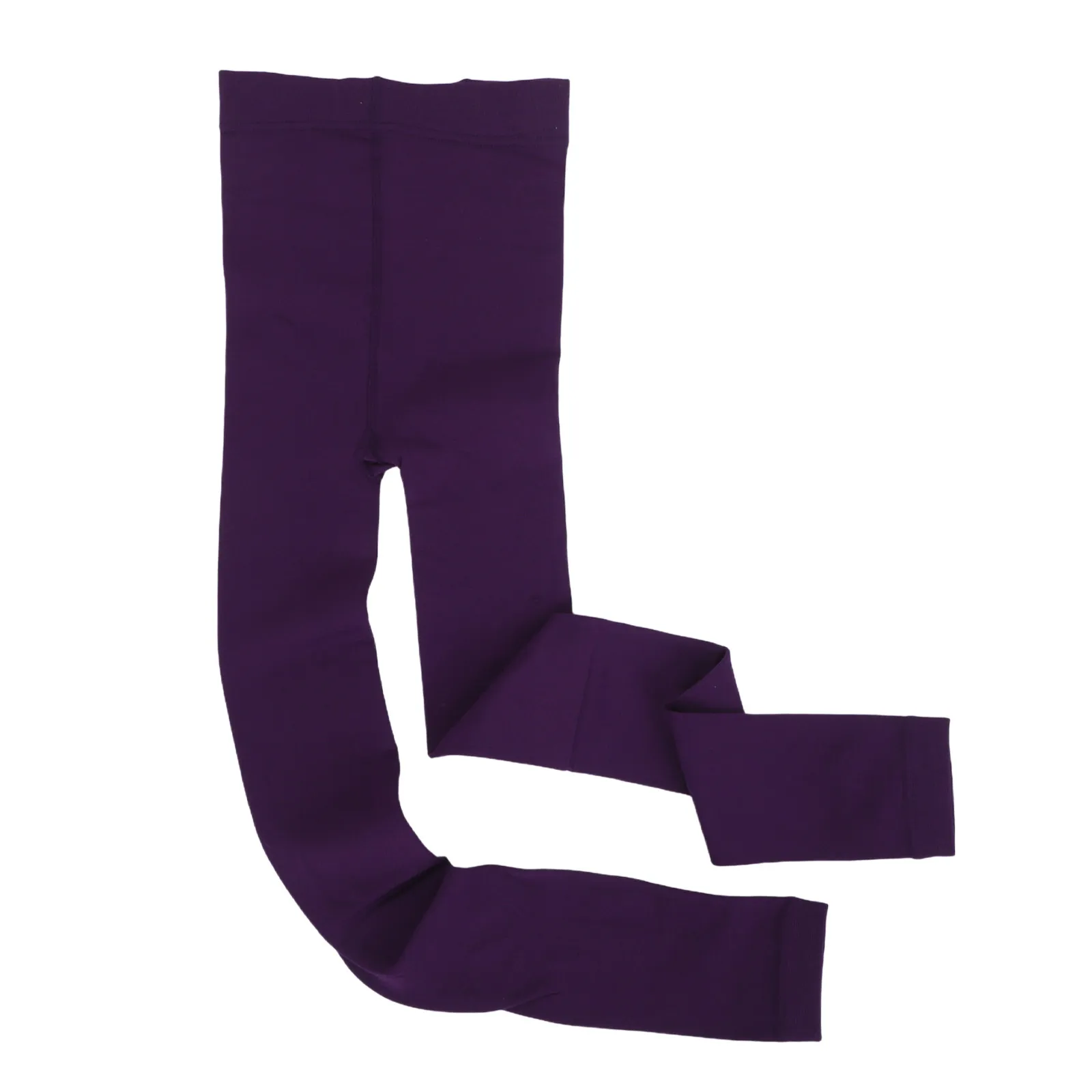 Immagine 5: Lady Women Winter Warm calze collant collant collant Step on Leggings elastici (viola)