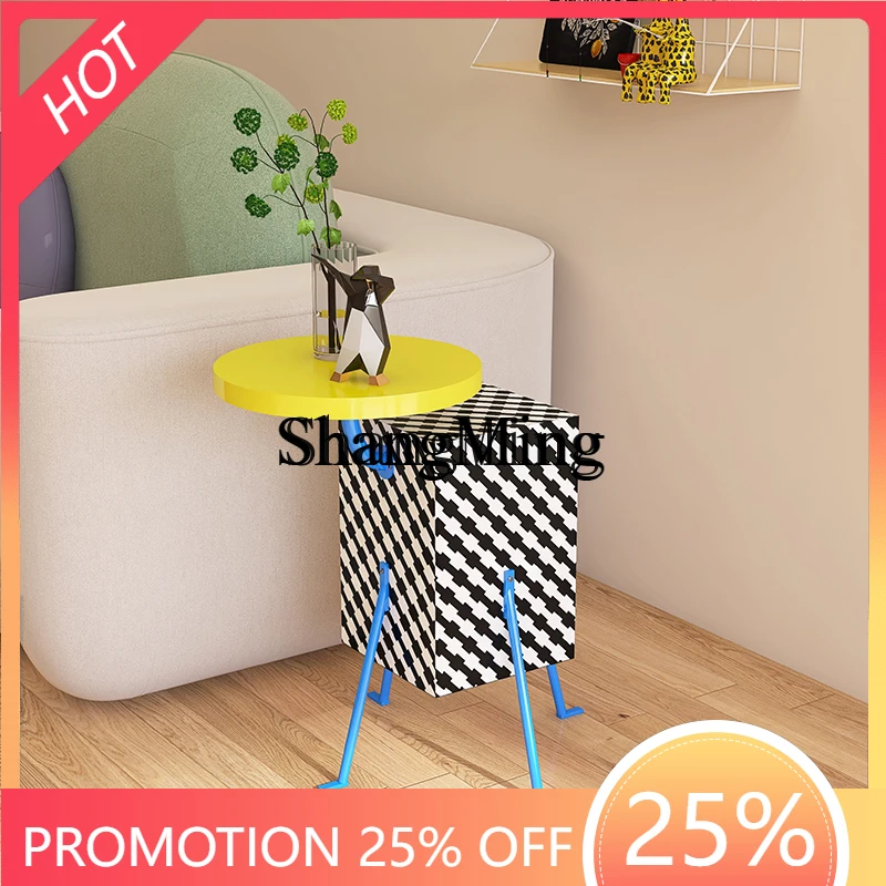 

SM new home edge few Italian light luxury corner few minimalist model room coffee table