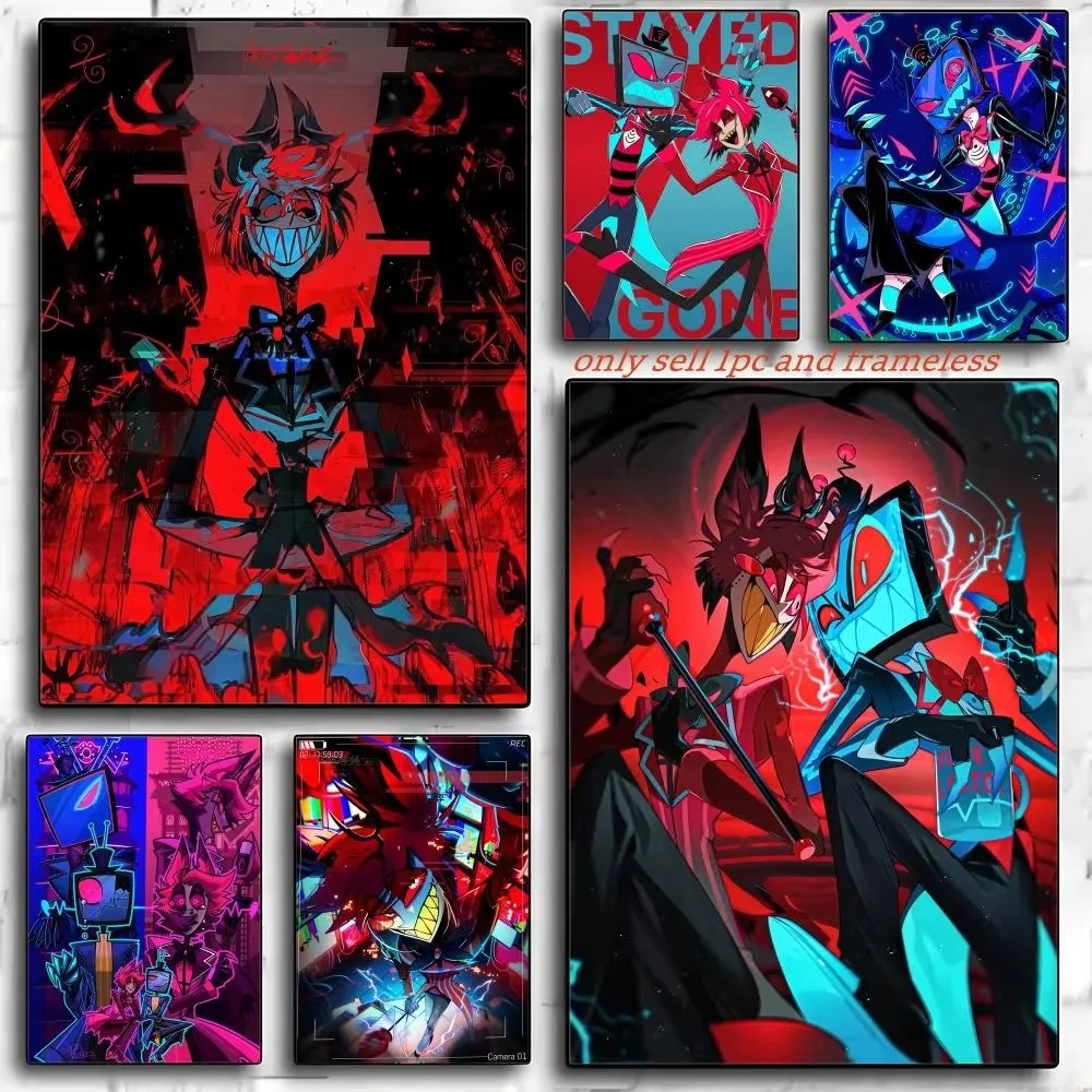 DIY H-hazbin H-hotel Character Jigsaw Puzzles 500/1000/1200/2000PCS Handmade Art Exquisite Home Decor Gift No Frame