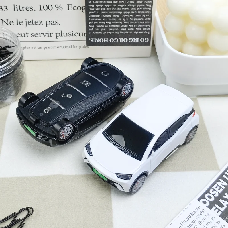 Interesting Key Case for BYD Seagull Car Model Remote Smart Car Key Case for Byd Han Tang Qin PLUS Song Pro MAX Yuan Dolphin E2