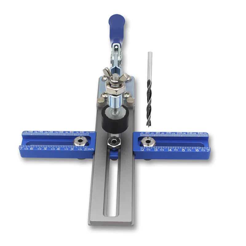 

Multi Functional Cabinet Door Mounting Assistant Door Panel Quick Leveling Installation Jig Wooden Furniture Connector Puncher