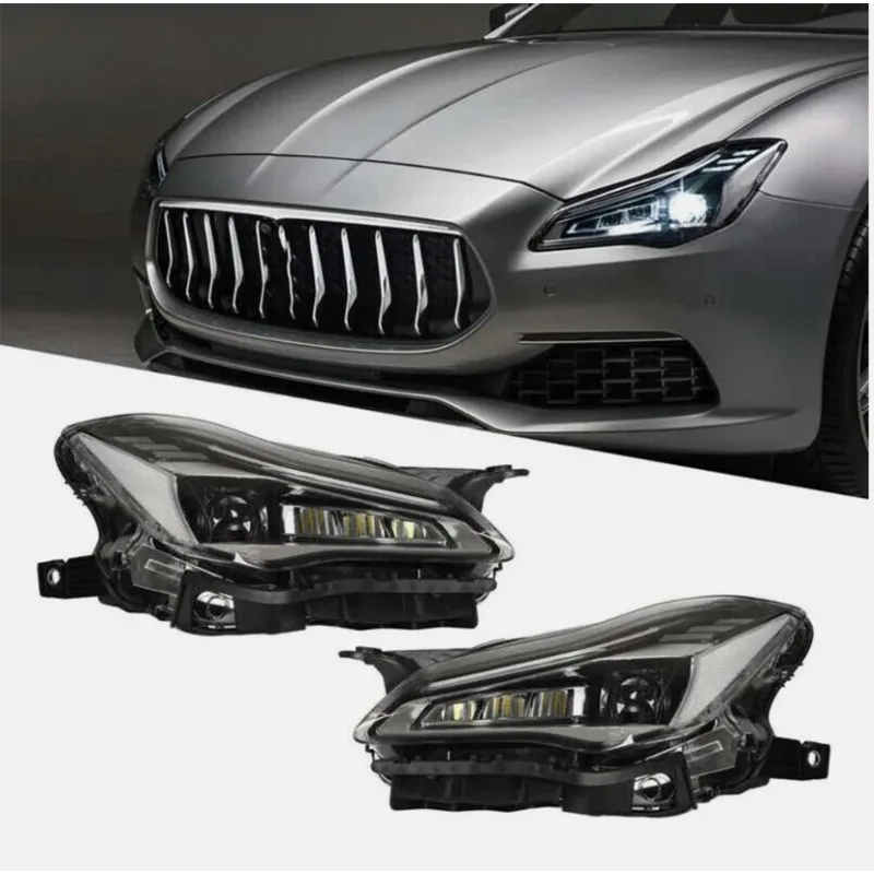 

For Maserati Quattroporte 2013-2020 DRL AFS Front Lamps Upgrade LED Headlights
