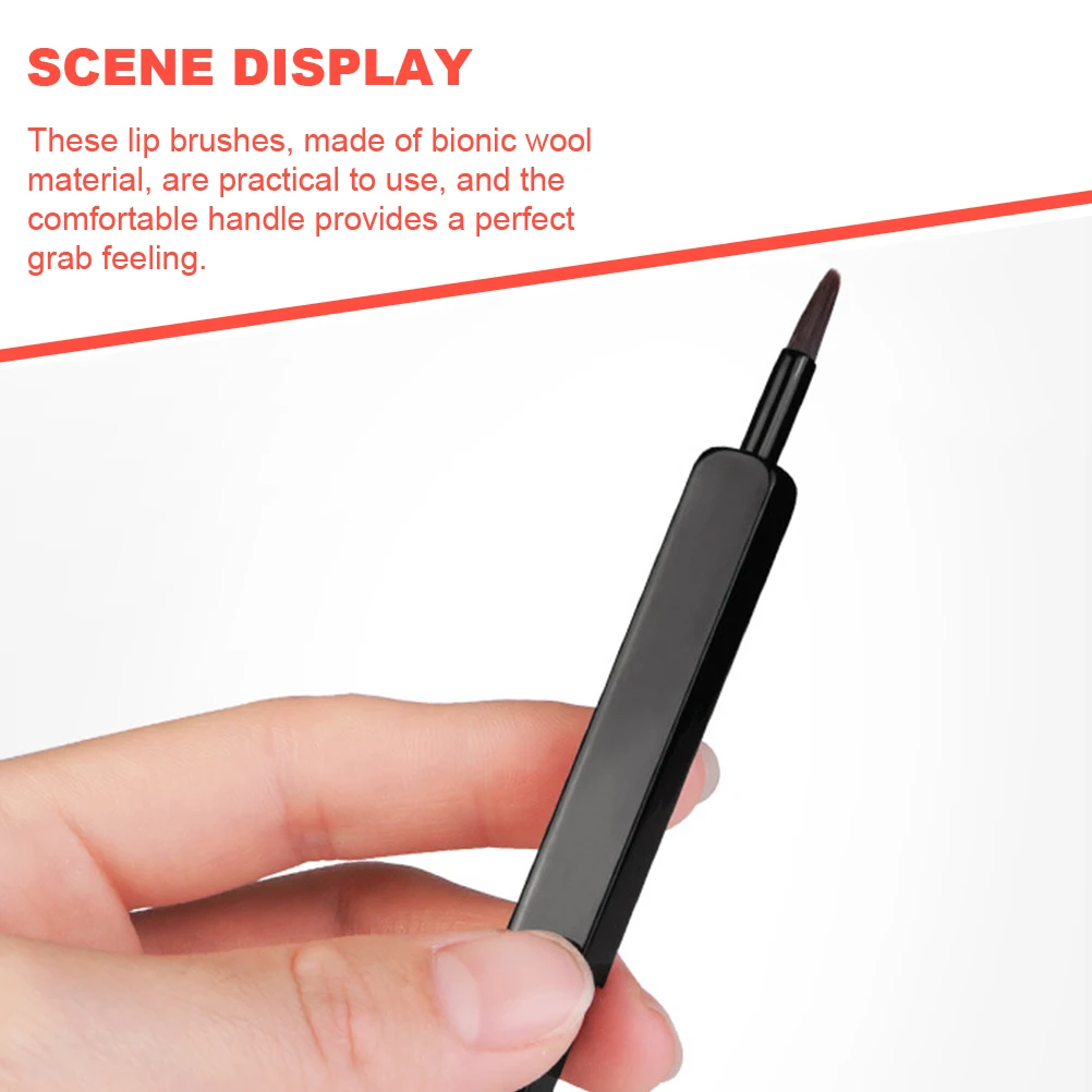 3 Pcs Brush Retractable Eyeshadow Makeup Tool Accessory Bionic Wool Comfort H Portable Makeup Accessory Storage