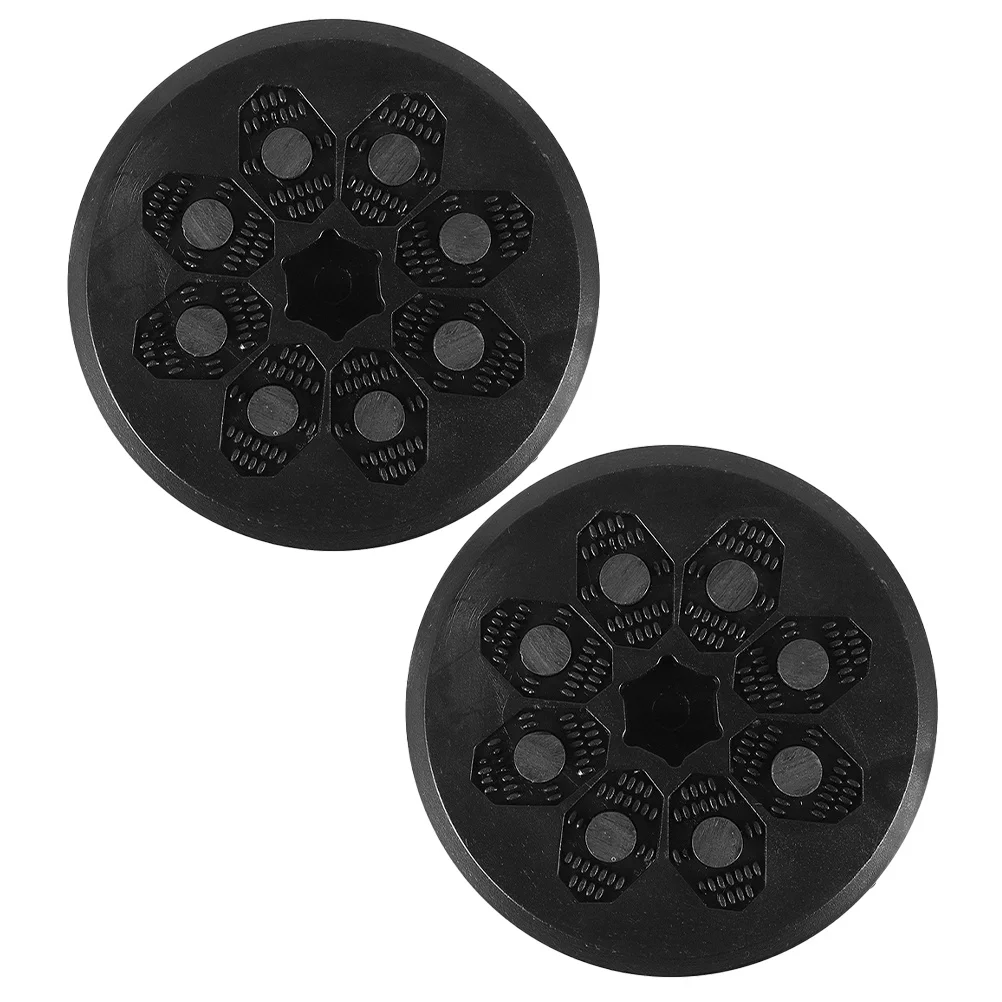 

2Pcs Longboard Downhill Slider Puck Glove Skateboard Slider Durable Protective Gloves for Street and Downhill Skating Safety