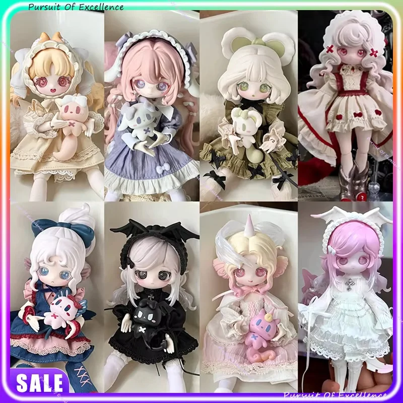 

Аутентичная слепая коробка серии Lulu Spirit Story в наличии — шарнирная кукла BJD в масштабе 1/12, модная фигурка и орнамент для девочек