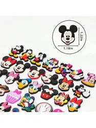 10pcs Mouse Random Shoe Decorations Accessories Charms For Clogs Bogg Bag Bubble Slides Sandals