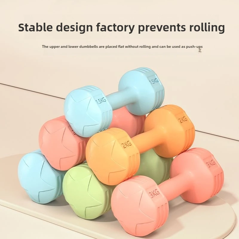 Lezyan-ダンベル、1kg、2個、家庭用フィットネス機器、ヨガ、トレーニング、腕、筋肉、フィットネス、トレーニング、ジム機器、アクセサリー
