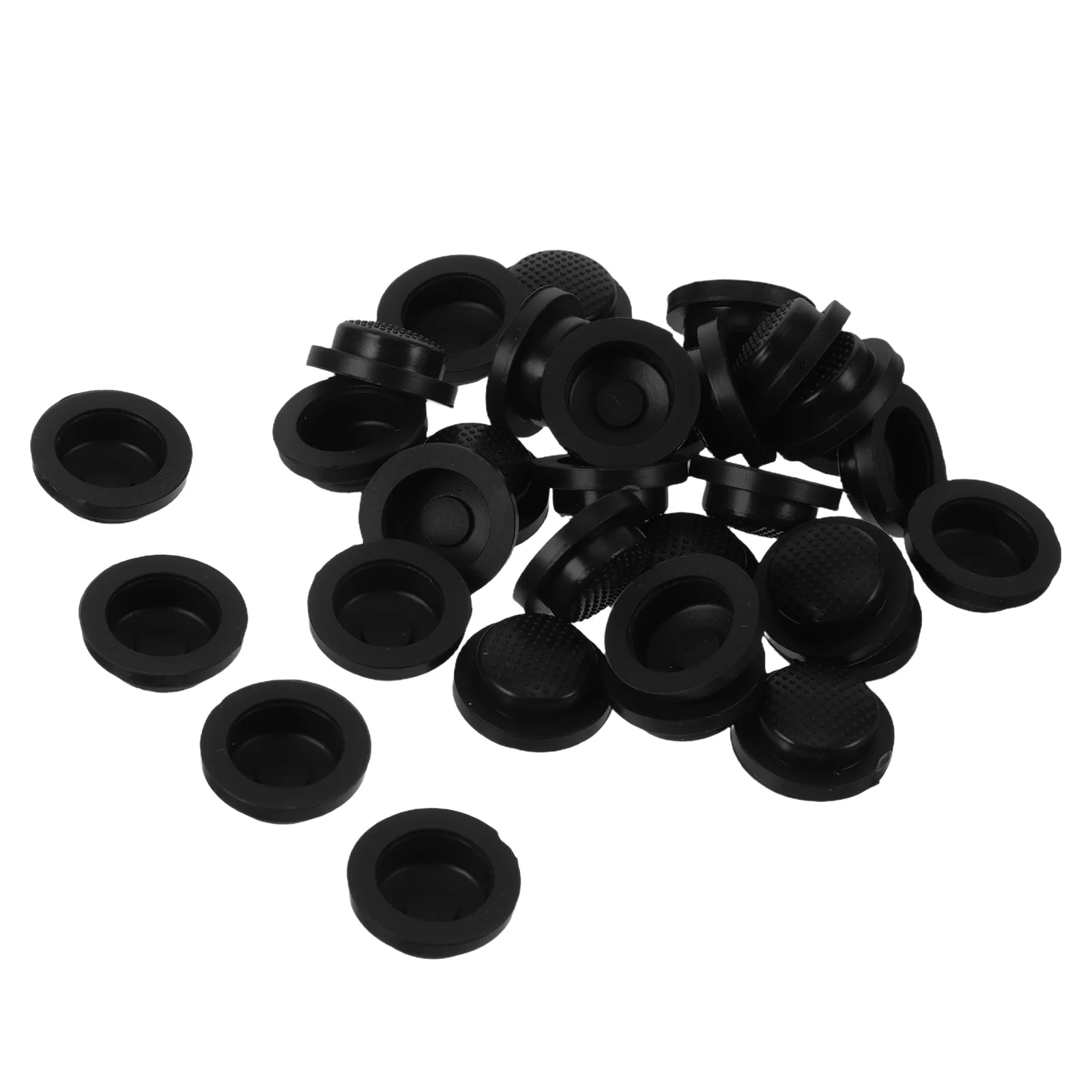 

30Pcs Outdoor Flashlight Accessories Rubber Switch Caps Waterproof Protective Covers for Flashlight Button End Cap Mini Switch