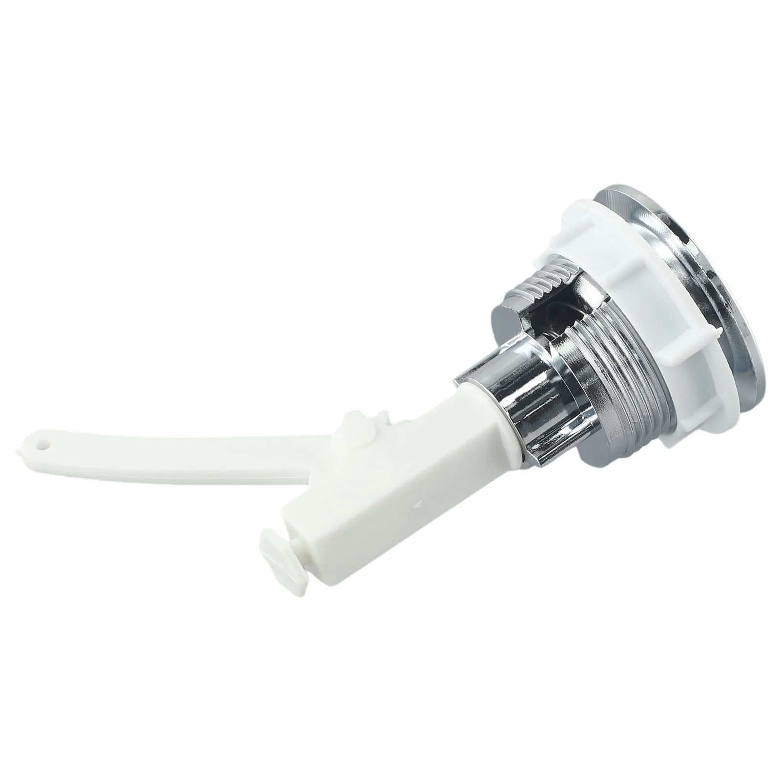 Toilet Tank Button 38mm ABS Bathroom Toilet Push Single Flush Button Water Tank Button Public Places While Saving Water