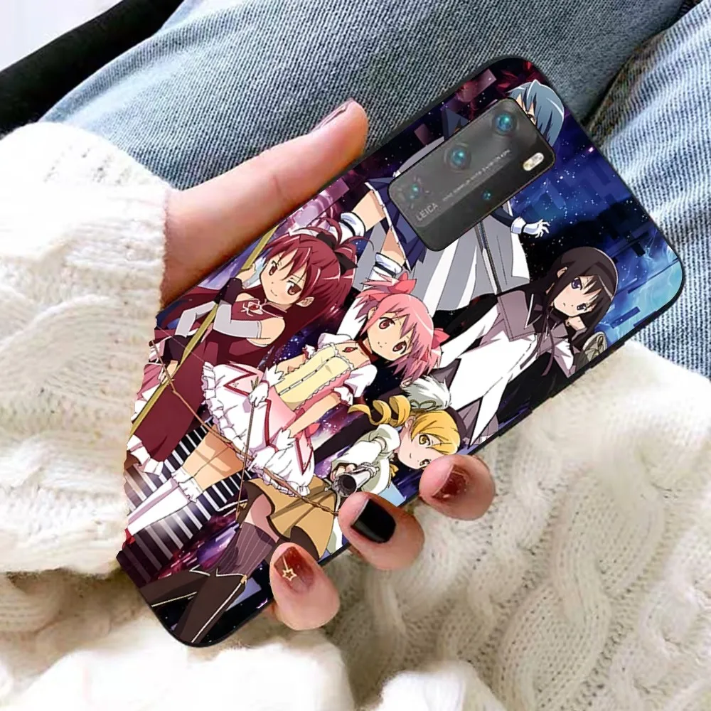 Magical Girl Madoka Magica Phone Case For Redmi 8 9 10 pocoX3 pro for Samsung Note 10 20 for Huawei Mate 20 30 40 50 lite