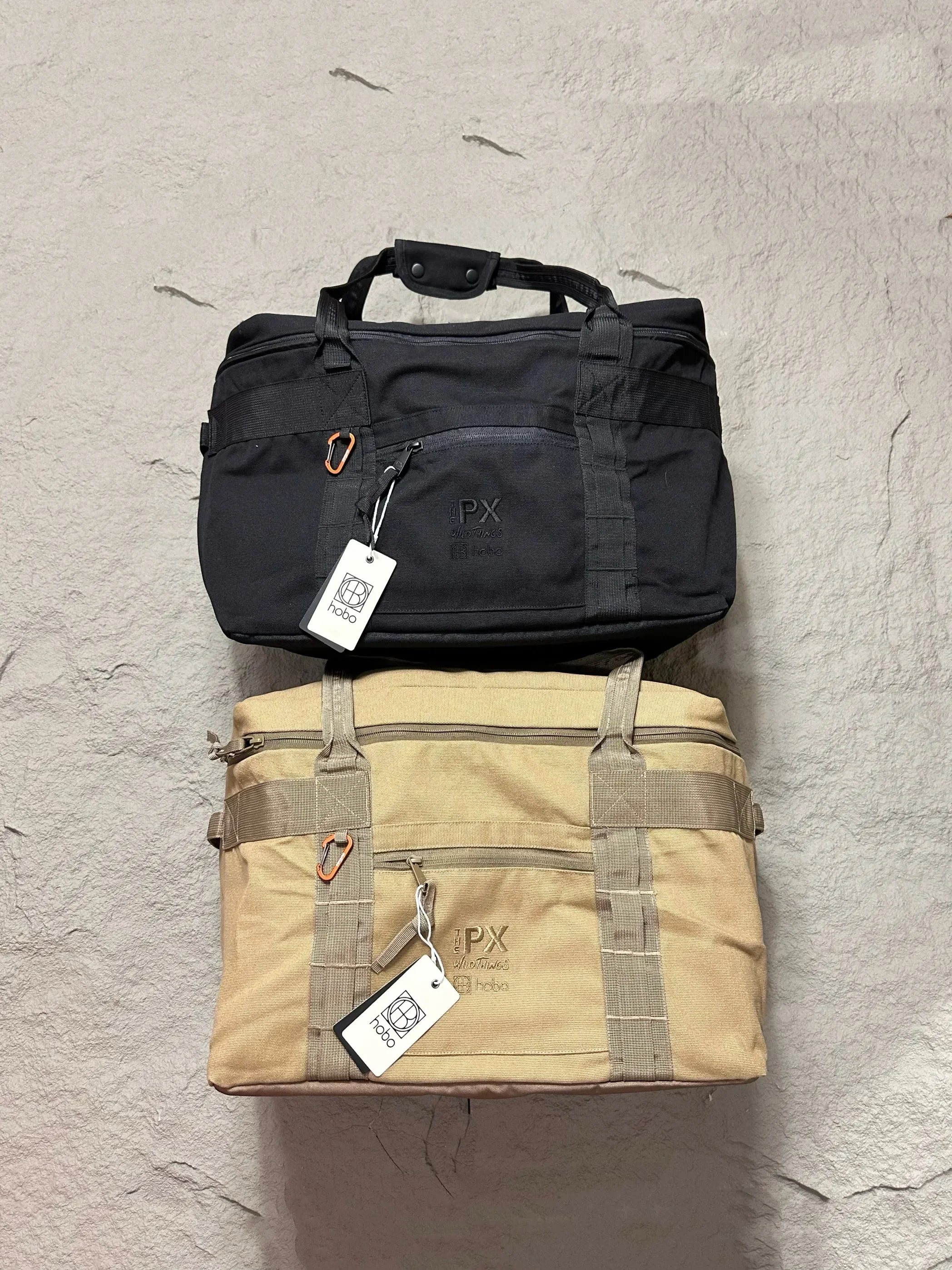 Japanese outdoor camping multi-functional large-capacity storage bag washed cotton thermal insulation and waterproof