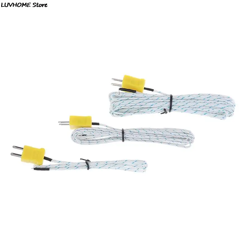 1Pcs High Quality Wire Temperature Test K-type TP-01 Thermo Sensor Probe For TM-902C TES-1310