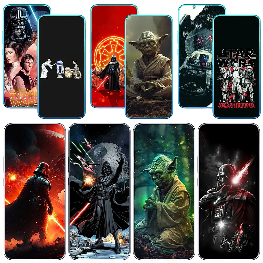 Stars Darths W-Wars Vaders Yoda for Samsung Galaxy A04 A05 A06 A14 A15 A16 A23 A34 A35 A54 A55 M23 M33 M52 M53 M31 M51 M21 Case