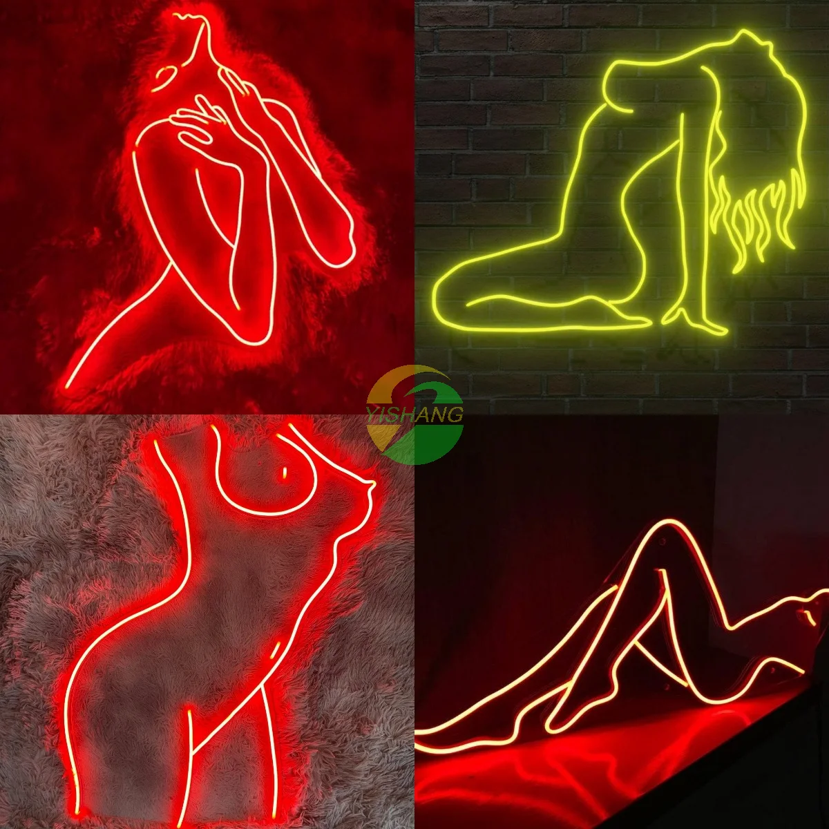 Women's Body Neon Lights Sexy Neon Lights Bedroom Wall Decoration Bar KTV Neon Lights Customized Neon Lights Bottom Neon Lights