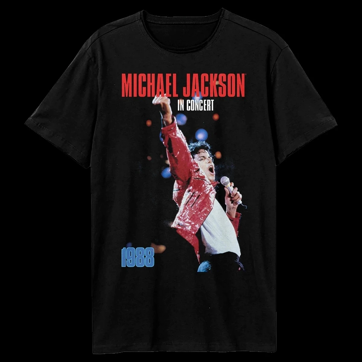 Michael Jackson Michael Jackson American Vintage High Street Trend Men's Oversize T-Shirt Mens Women's T Shirts